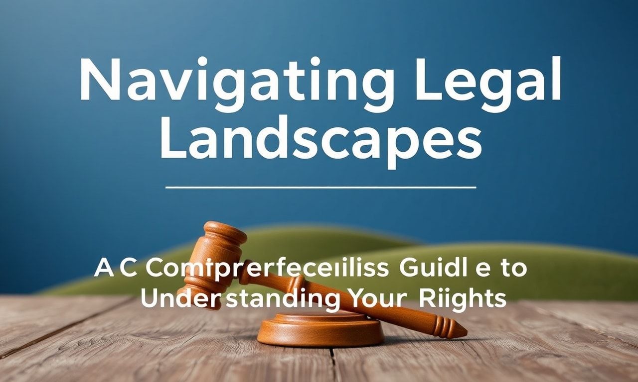 Navigating Legal Landscapes: A Comprehensive Guide to Understanding Your Rights