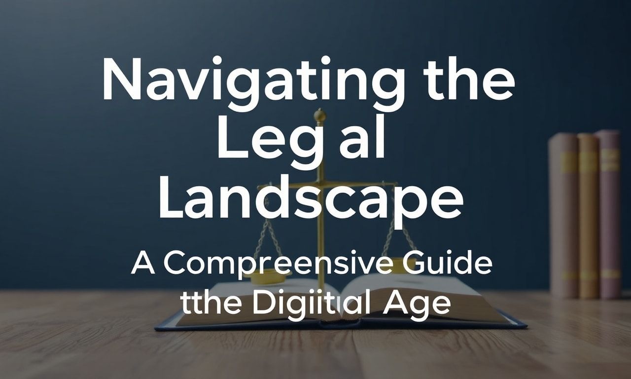 Navigating the Legal Landscape: A Comprehensive Guide for the Digital Age