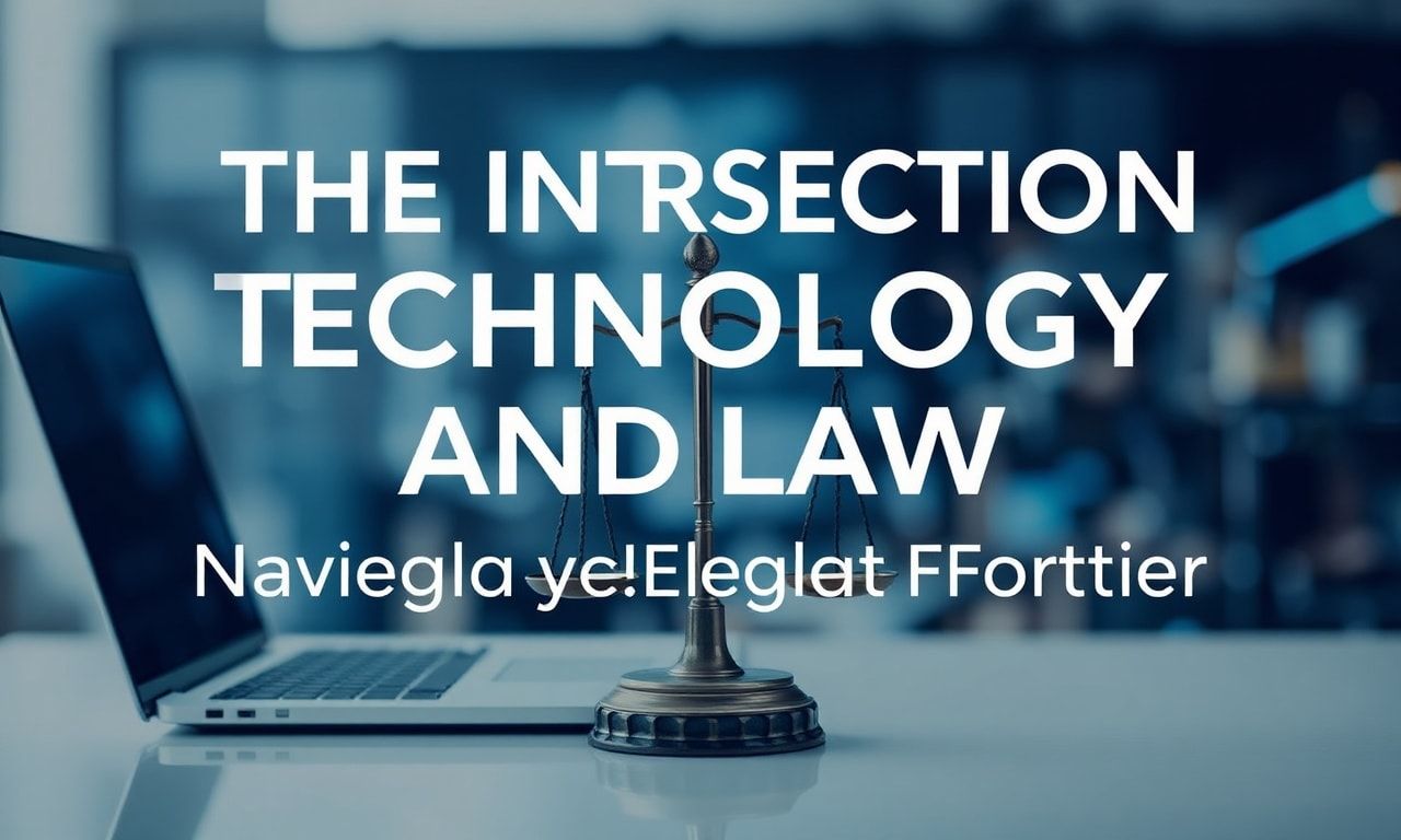 The Intersection of Technology and Law: Navigating the Digital Frontier