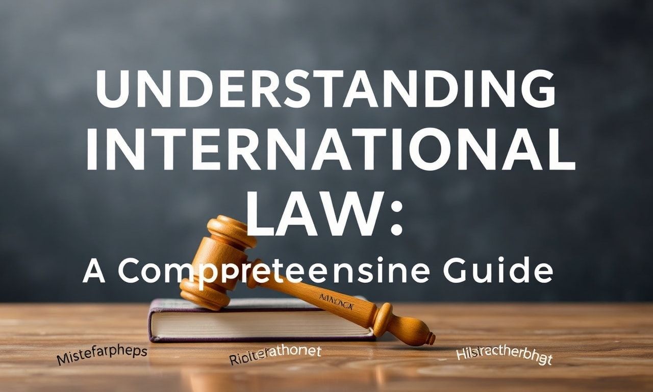 Understanding International Law: A Comprehensive Guide