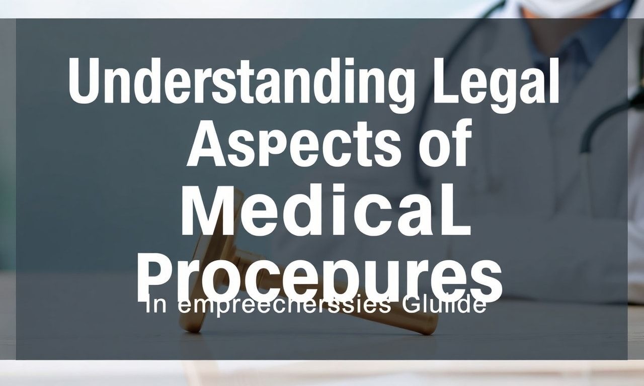 Understanding Legal Aspects of Medical Procedures: A Comprehensive Guide