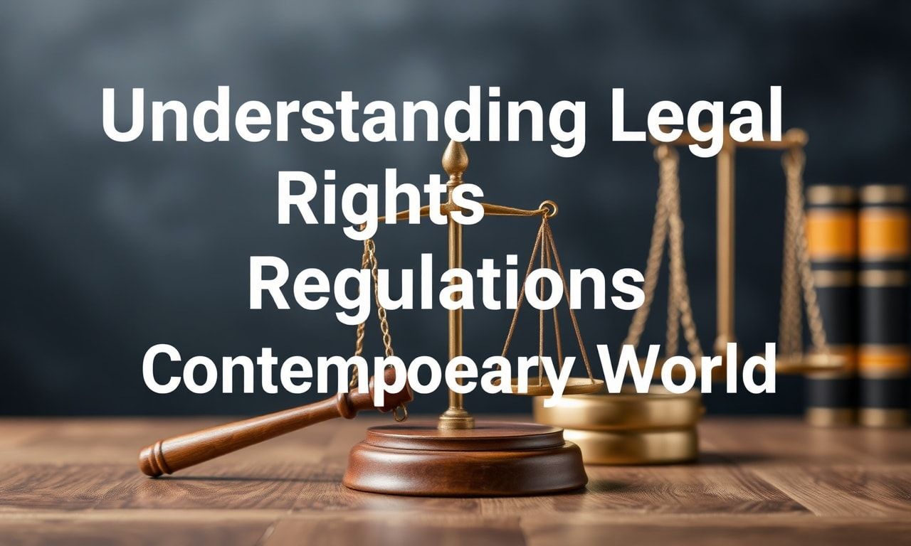 Understanding Legal Rights and Regulations in the Modern World