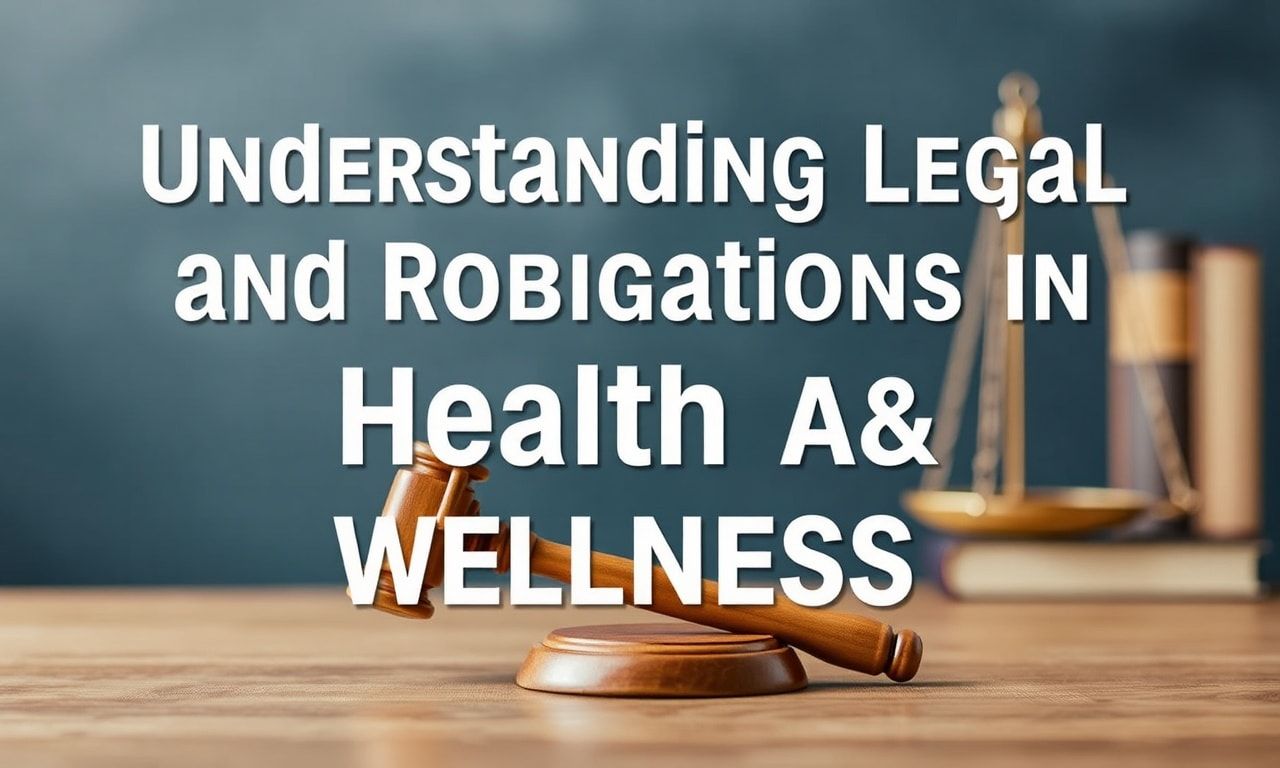 Understanding Legal Rights and Responsibilities in Health and Wellness