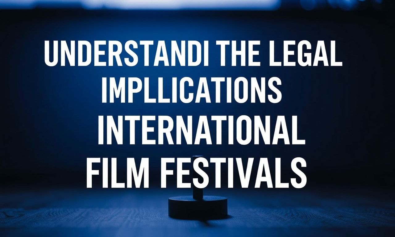 Understanding the Legal Implications of International Film Festivals