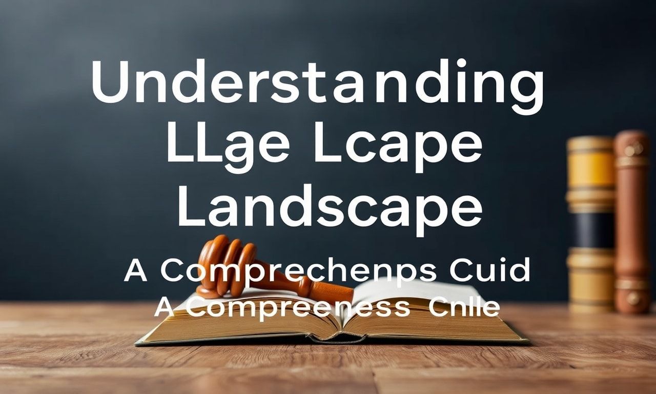 Understanding the Legal Landscape: A Comprehensive Guide