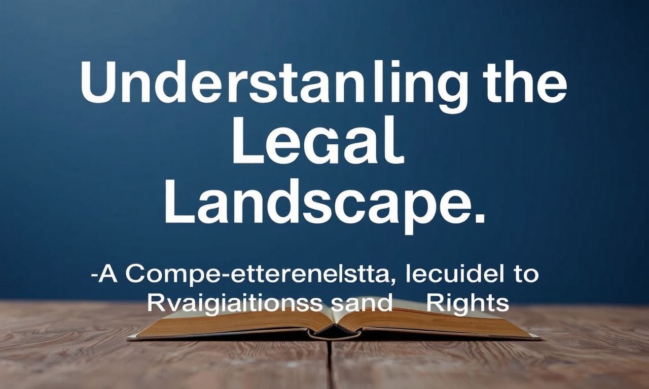Understanding the Legal Landscape: A Comprehensive Guide to Navigating Regulations and Rights