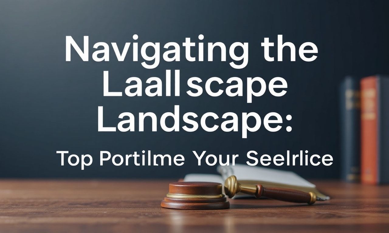 Navigating the Legal Landscape: Top Portals to Simplify Your Search