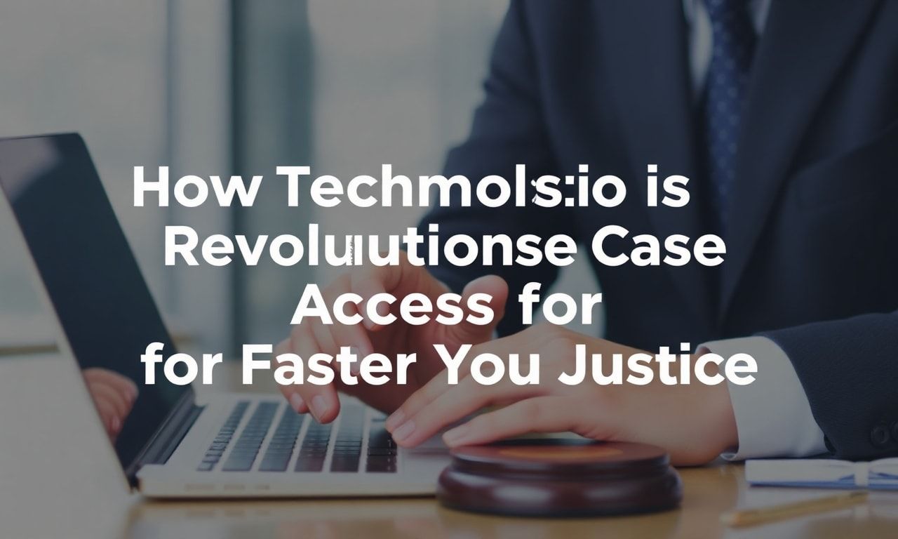 How Technology is Revolutionizing Case Law Access for Faster Justice